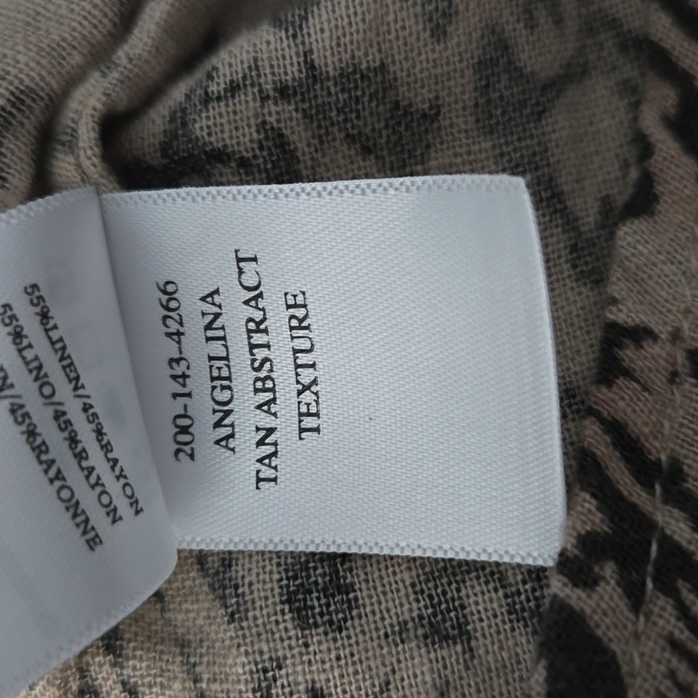 RAILS Angelina Smocked Waist Dress Mini Dress Animal Print Cream Black Sz Large - Picture 10 of 12